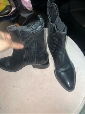 Alexander wang anouk Chelsea  Black Women's Pointed Ankle Boots